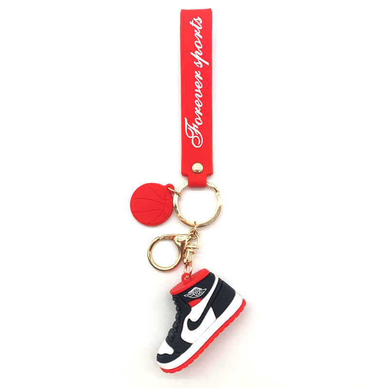 Fashion Fashion Brand AJ Shoes Keychain Personalized Three-Dimensional Simulation Sneakers Model Pendant Gift Car Backpack Hanging Ornament