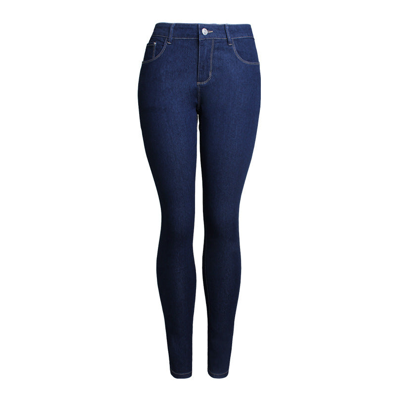 Bestseller Slimming Denim Trousers High Waist Hip Raise Pants