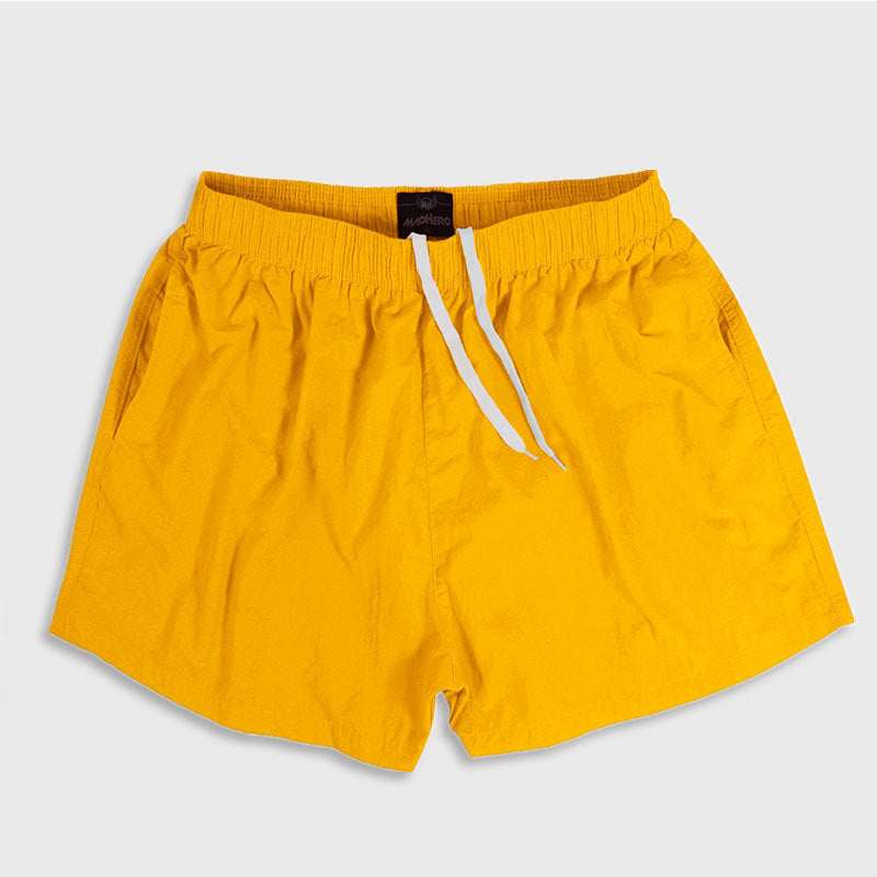 Beach Pants Men's Solid Color Wholesale Quick-Drying Breathable Summer Shorts Seaside Swimming Trunks Men's, Adjult