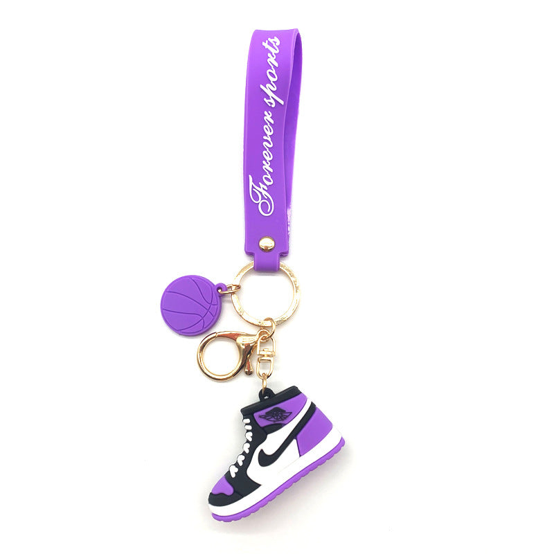 Fashion Fashion Brand AJ Shoes Keychain Personalized Three-Dimensional Simulation Sneakers Model Pendant Gift Car Backpack Hanging Ornament