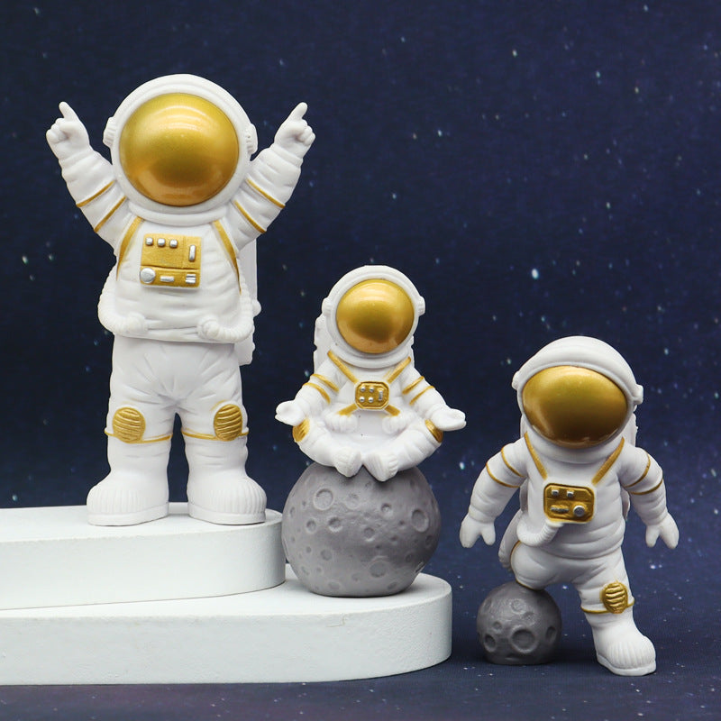 Astronaut Creative Decoration Hand-Made Model Spaceman Home Living Room Decorations Nordic Style Gift