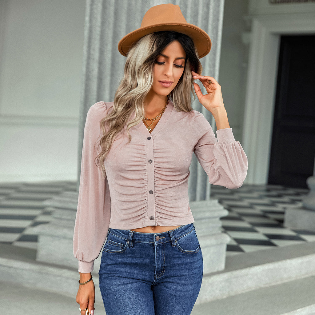 Fashion Short Top for Women 2022 Autumn and Winter New Slim Fit Knitwear for Women