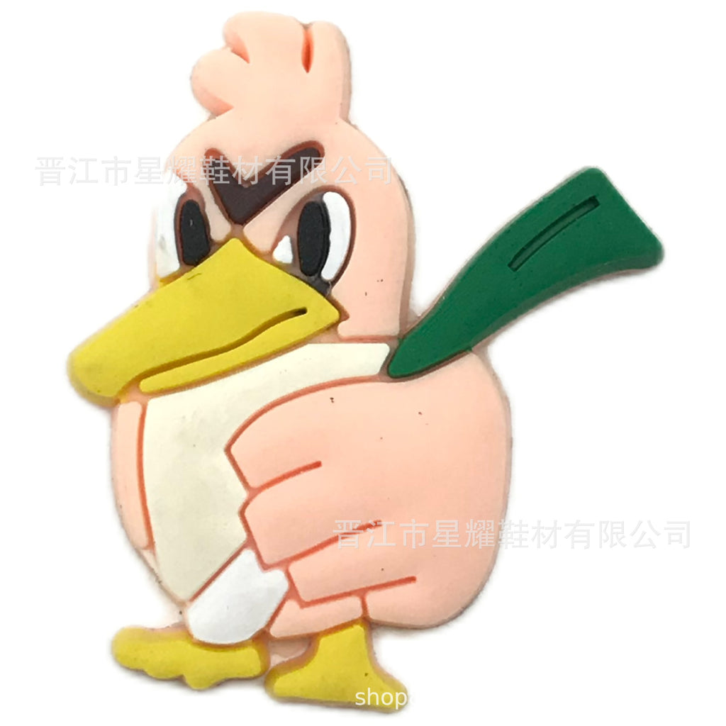 Pokémon PVC Soft Rubber Hole Shoes Decorative Buckle Hole Shoes Shoe Ornament Shoe Buckle Accessories