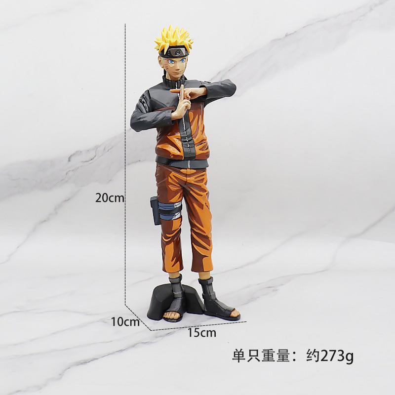 Adult Naruto Uzumaki Naruto Sasuke Kakashi Anime Garage Kits Model Furnishing Articles Peripheral Chassis Decoration Doll