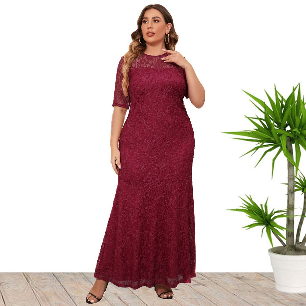 Amazon Lace Evening Dress Bridesmaid Dress