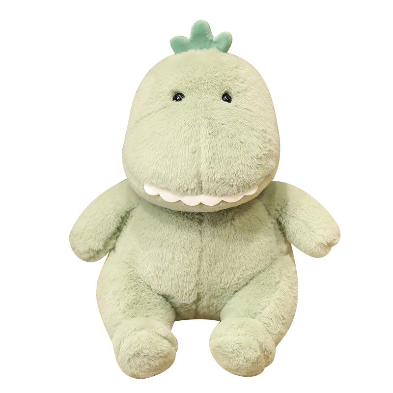 Cute Dinosaur Doll Little Green Dragon Plush Toy Ragdoll Doll Girls Birthday Gifts