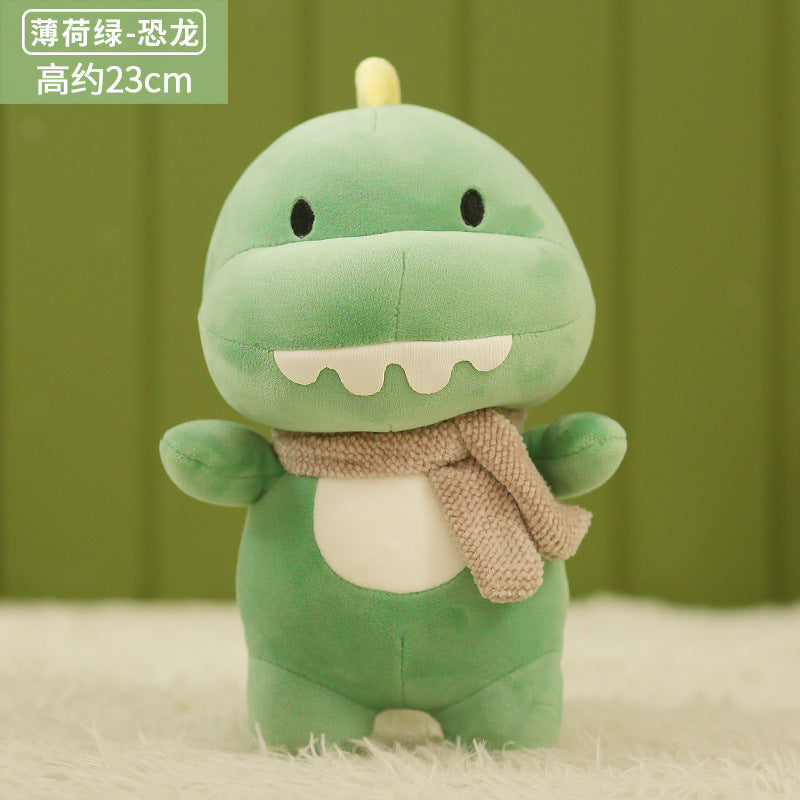 AIGA Lion Doll Cute Little Dinosaur Creative Soft Plush Toy Wedding Doll