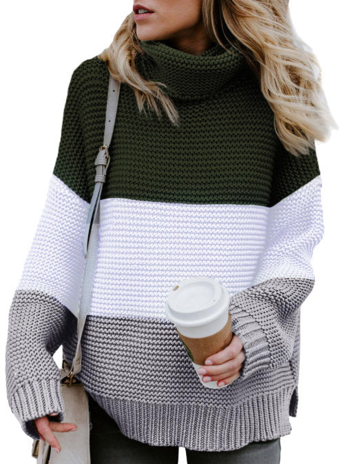 Women's Turtleneck Sweater Amazon Oversized Pullover