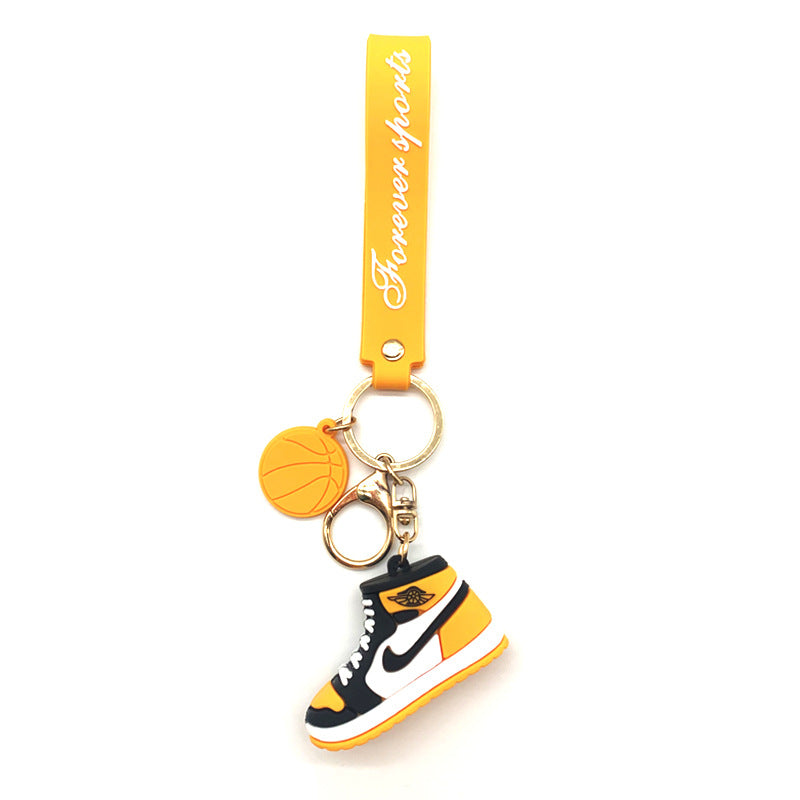 Fashion Fashion Brand AJ Shoes Keychain Personalized Three-Dimensional Simulation Sneakers Model Pendant Gift Car Backpack Hanging Ornament