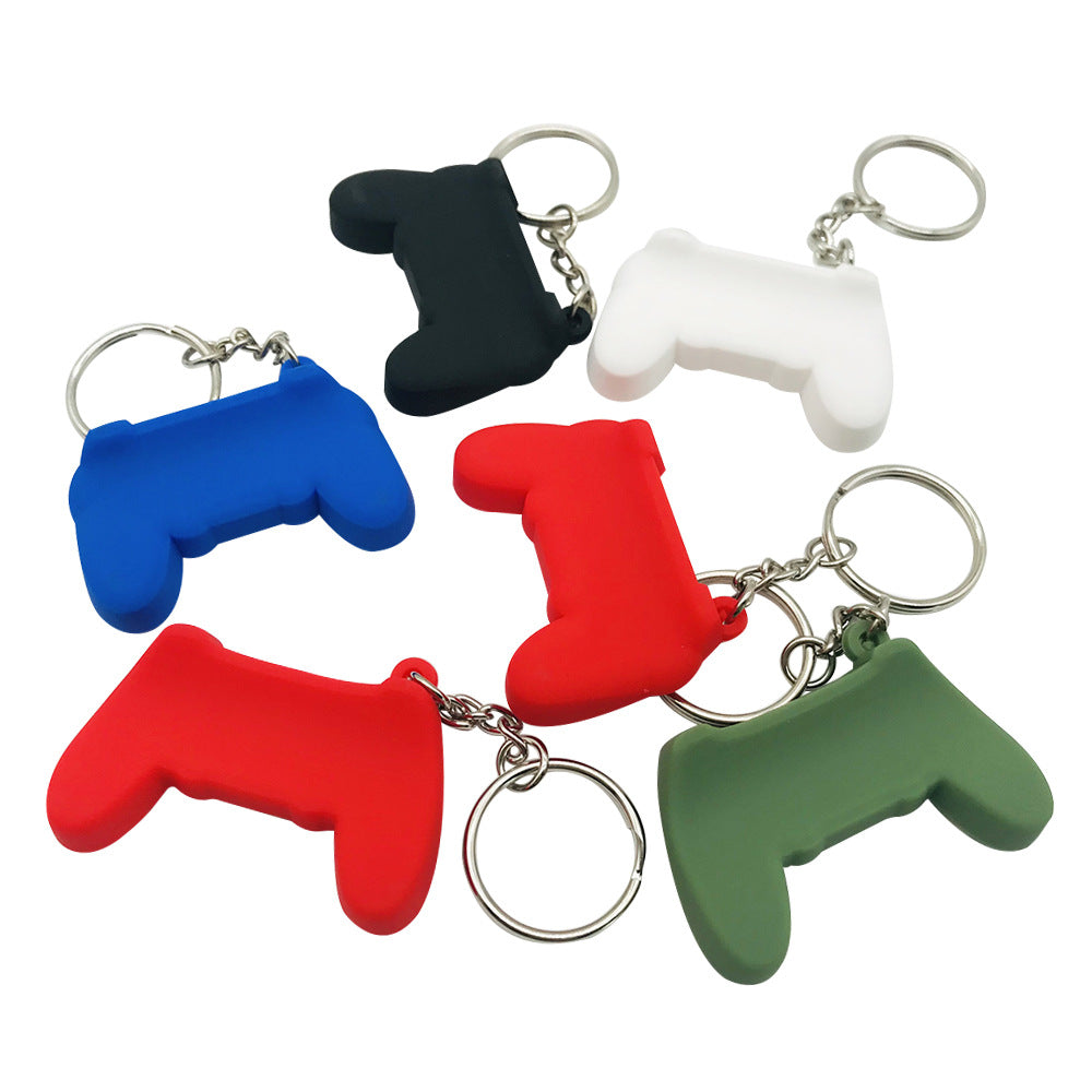 Camouflage PS4 Gamepad Keychain Handheld Game Console Charm Nostalgic Joystick Car Key Pendant