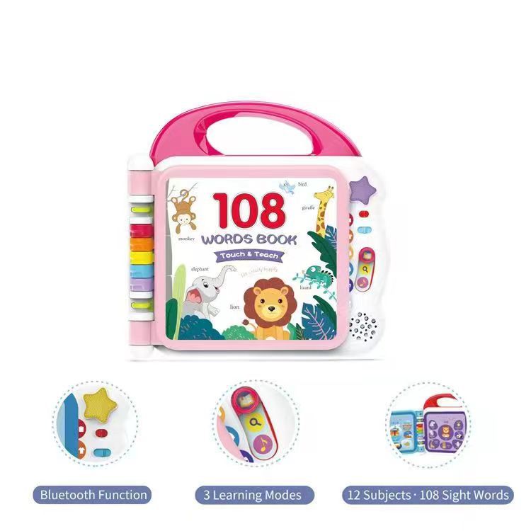 Bluetooth Music Reading Machine Touch Button Children Books for Early Education