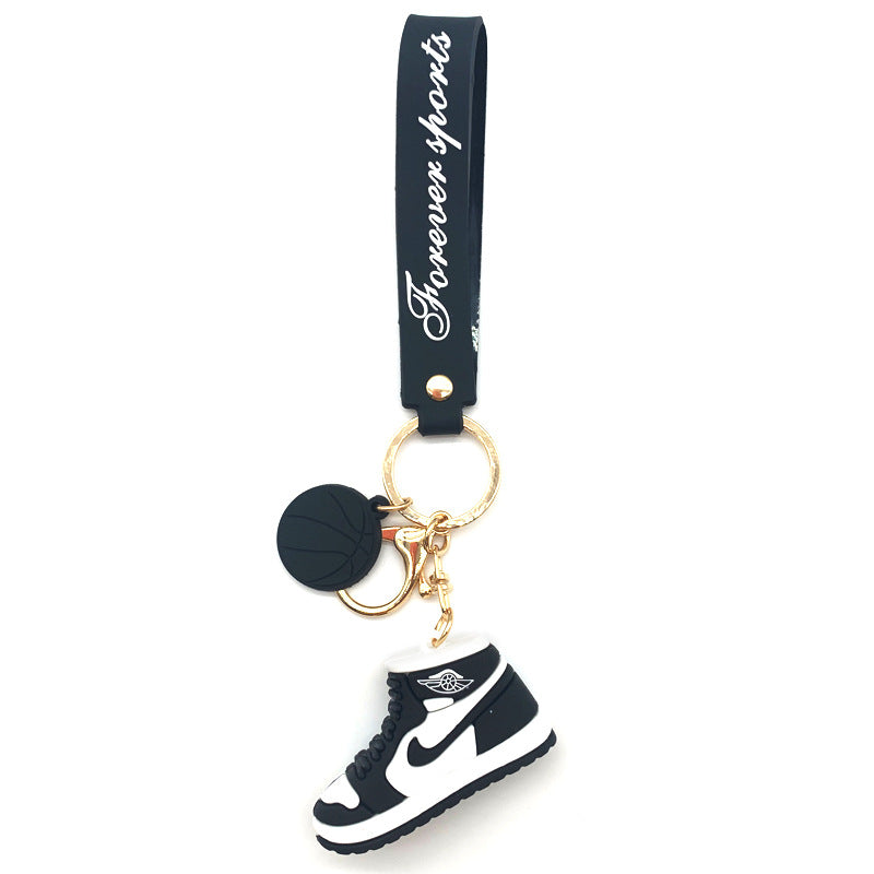 Fashion Fashion Brand AJ Shoes Keychain Personalized Three-Dimensional Simulation Sneakers Model Pendant Gift Car Backpack Hanging Ornament