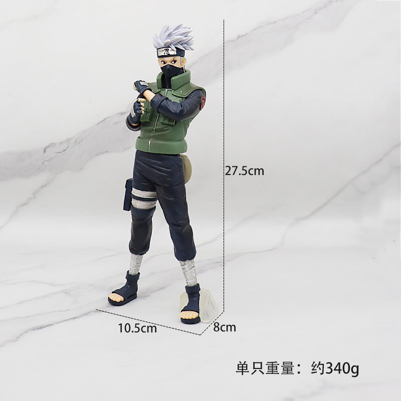 Adult Naruto Uzumaki Naruto Sasuke Kakashi Anime Garage Kits Model Furnishing Articles Peripheral Chassis Decoration Doll