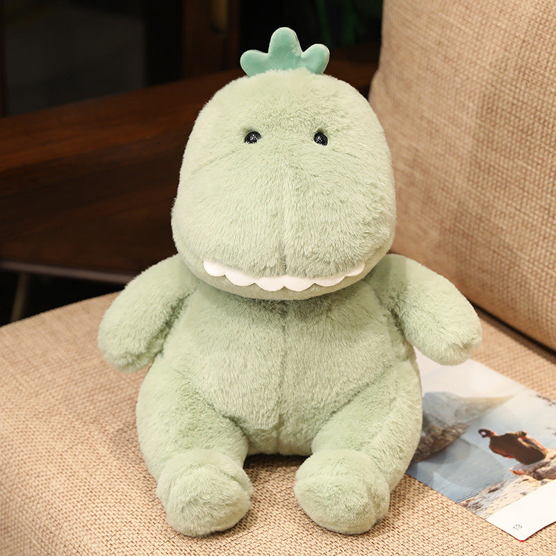 Cute Dinosaur Doll Little Green Dragon Plush Toy Ragdoll Doll Girls Birthday Gifts