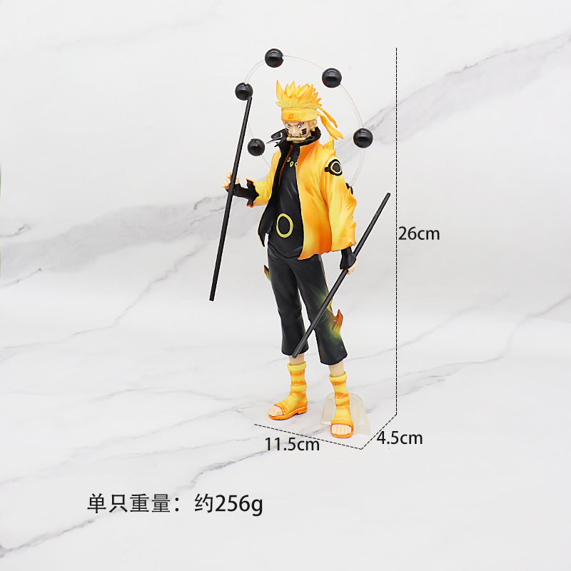 Adult Naruto Uzumaki Naruto Sasuke Kakashi Anime Garage Kits Model Furnishing Articles Peripheral Chassis Decoration Doll