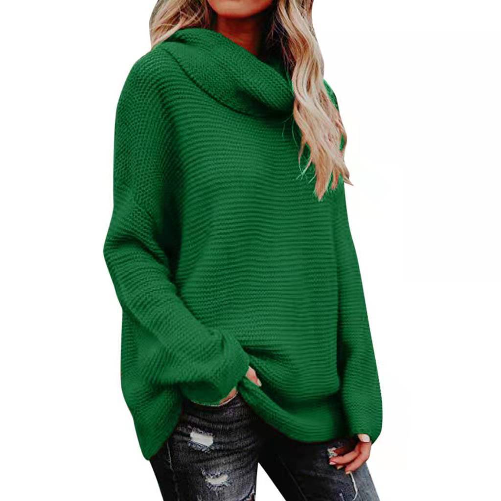 Women's Turtleneck Sweater Amazon Oversized Pullover