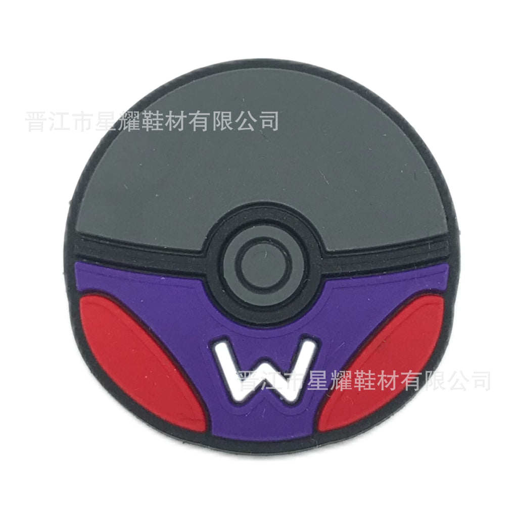 Pokémon PVC Soft Rubber Hole Shoes Decorative Buckle Hole Shoes Shoe Ornament Shoe Buckle Accessories