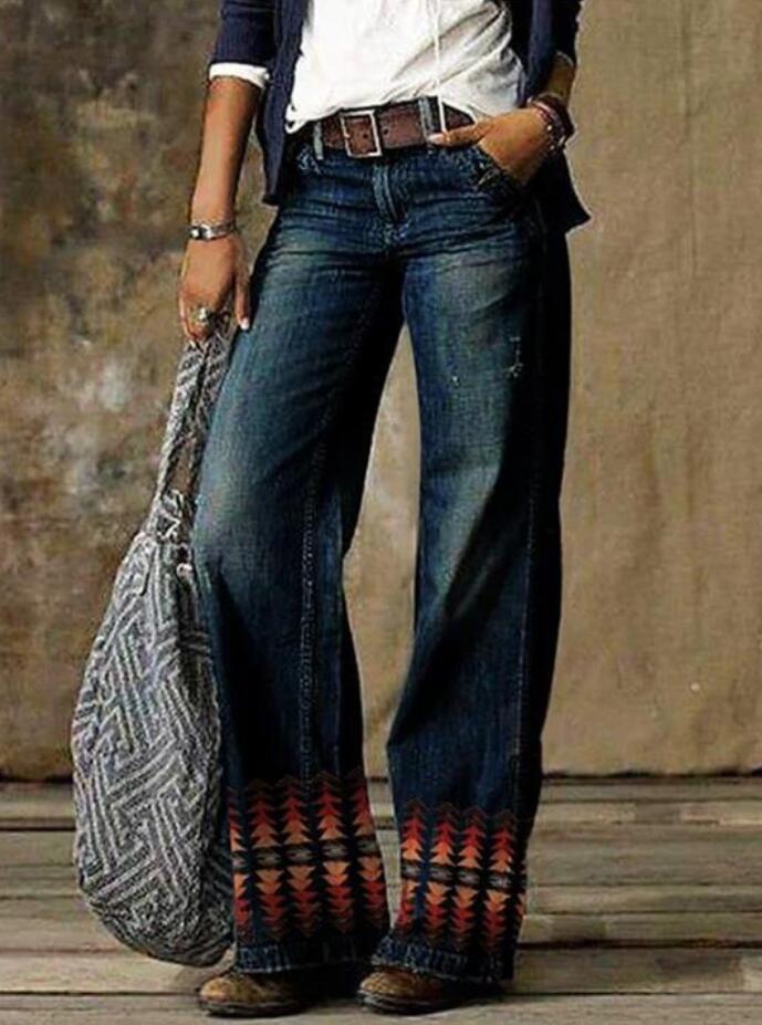 Large Size Women's Casual Pants Wide Leg Pants Trousers