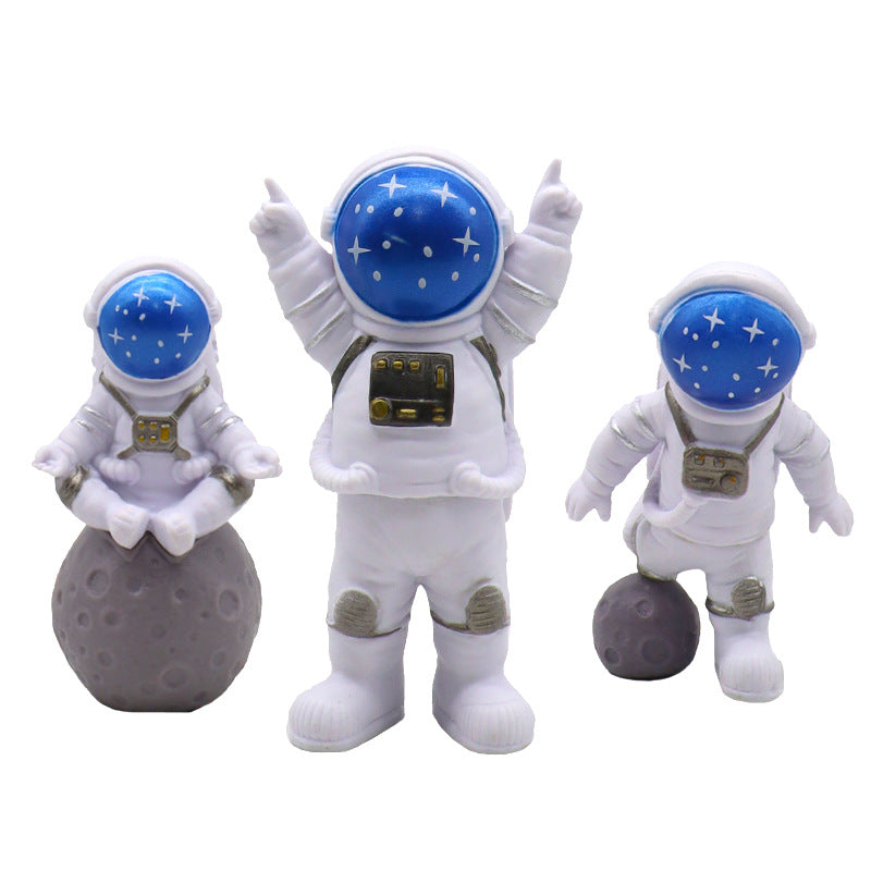 Astronaut Decoration Cute Model Small Spaceman Home Living Room Desktop Car Decorations