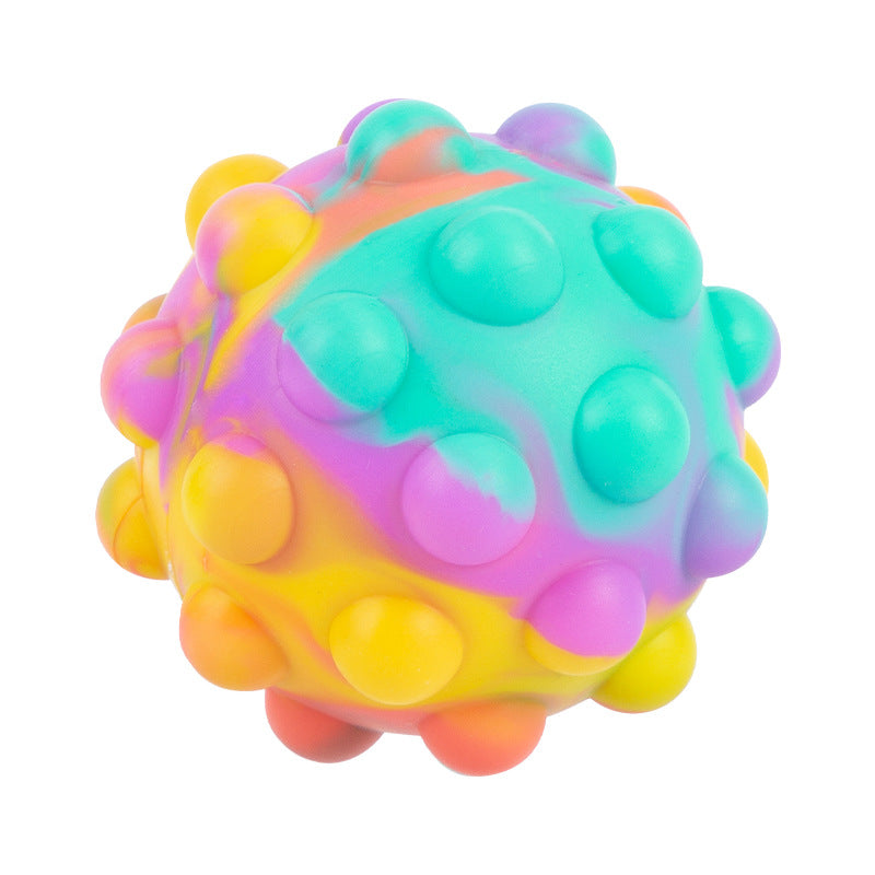 3D Stress Relief Ball Bubble Toy Grip Strength Ball Stress Relief Fingertip Toy