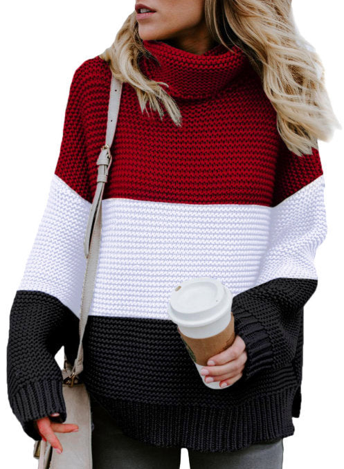 Women's Turtleneck Sweater Amazon Oversized Pullover