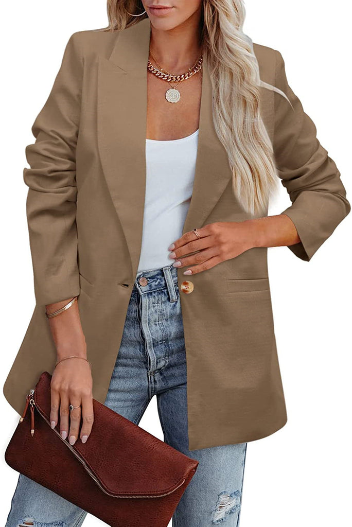 OL Temperament Professional Slim Fit Jacket Women's Clothing