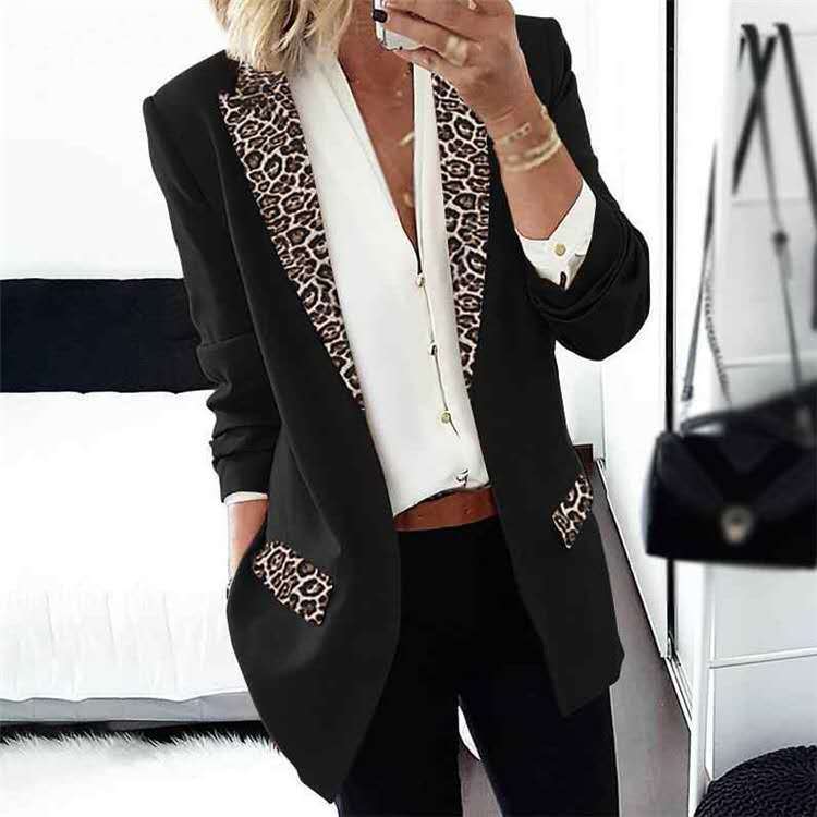 Bestseller Autumn and Winter Women's Long-Sleeved Small Suit Jacket Women