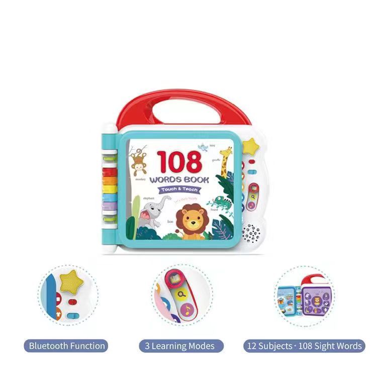 Bluetooth Music Reading Machine Touch Button Children Books for Early Education