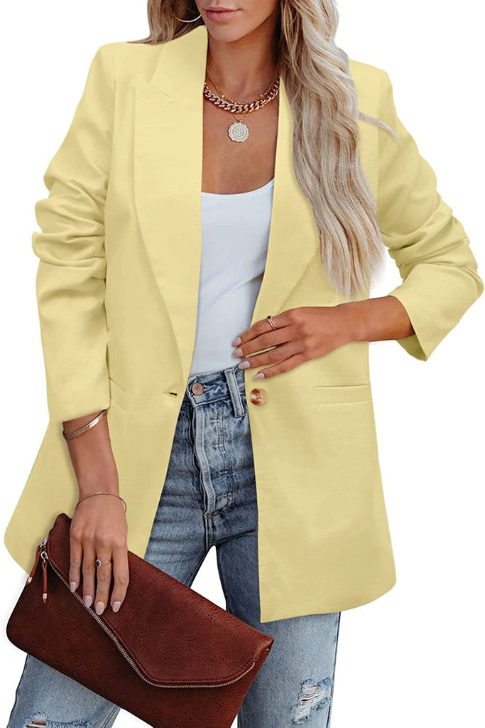 OL Temperament Professional Slim Fit Jacket Women's Clothing