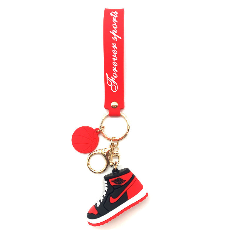 Fashion Fashion Brand AJ Shoes Keychain Personalized Three-Dimensional Simulation Sneakers Model Pendant Gift Car Backpack Hanging Ornament