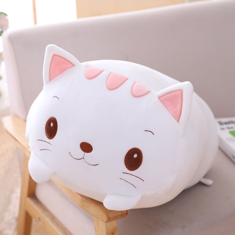 Cartoon Animal Long Pillow Plush Toy Doll Dumpling Pillow Gift Girl Cute Toy