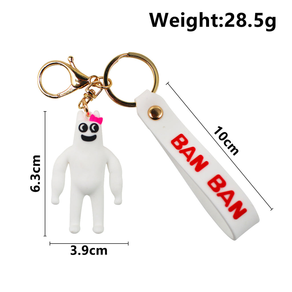 Banban Garden Keychain Garten of Banban Plush Pendant Class Kindergarten Pendant