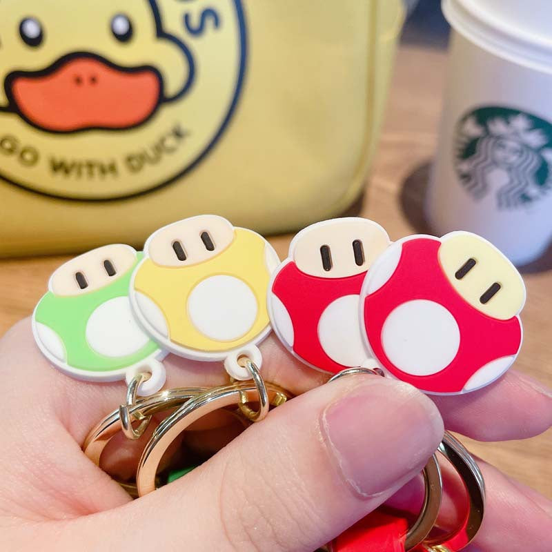 Creative Mario Personalized Keychain Small Gift Car Accessories Cartoon Key Chain Cartoon Bag Pendant