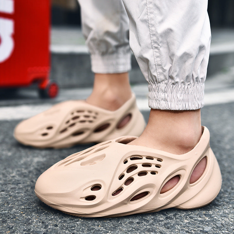 Coconut Hole Shoes Ins Trendy Big Talker Sandals Summer plus Size Beach Shoes Sports Sandals Men