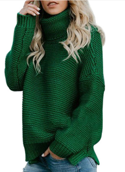 Women's Turtleneck Sweater Amazon Oversized Pullover