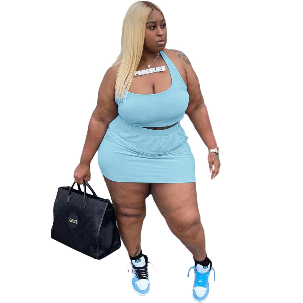 Bestseller plus Size Women's Clothing Fashion Sports Set Casual Two-Piece Suit