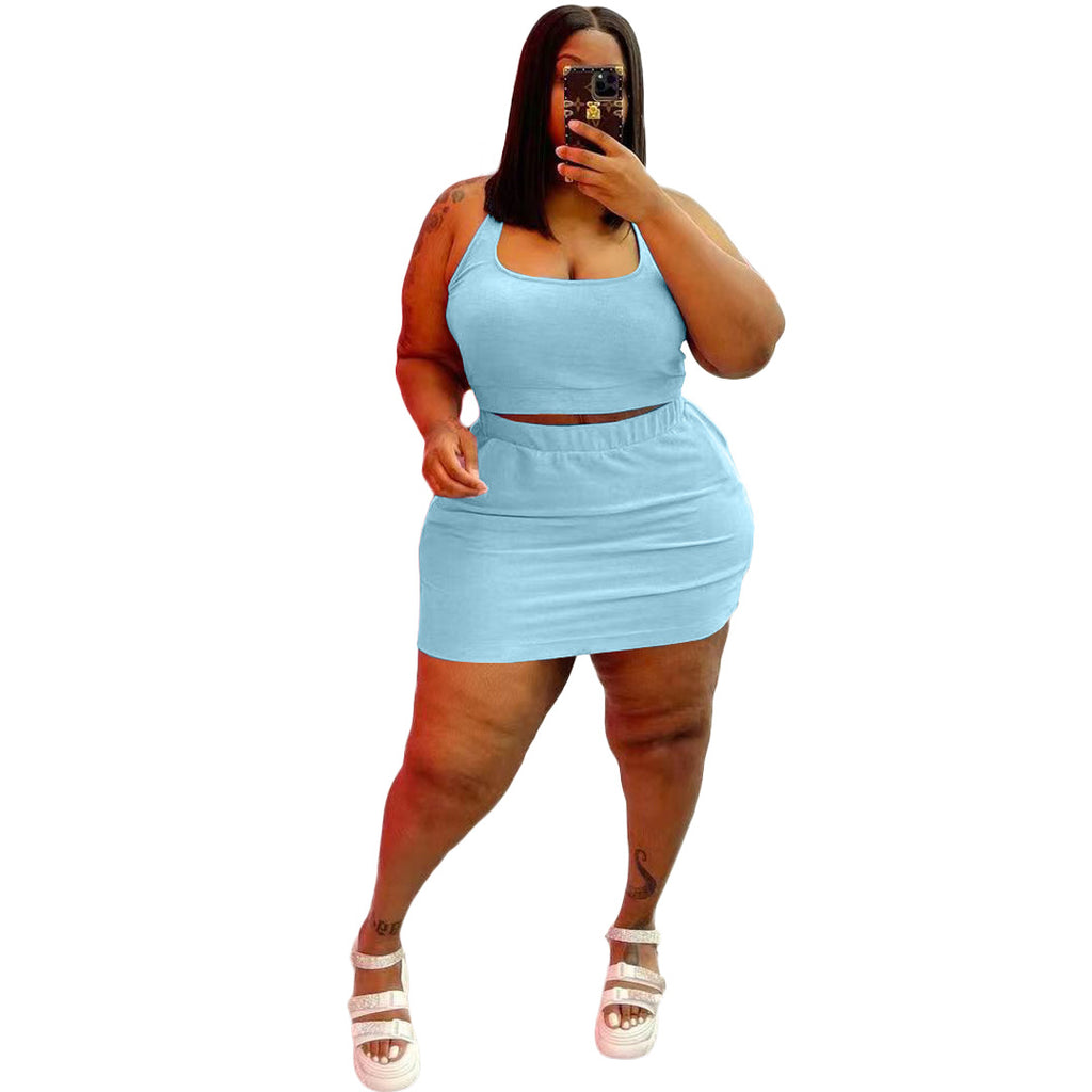 Bestseller plus Size Women's Clothing Fashion Sports Set Casual Two-Piece Suit