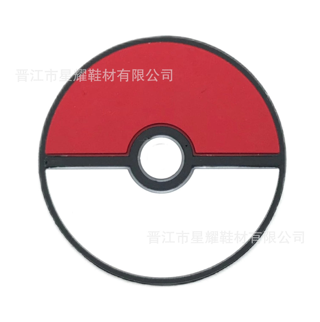 Pokémon PVC Soft Rubber Hole Shoes Decorative Buckle Hole Shoes Shoe Ornament Shoe Buckle Accessories