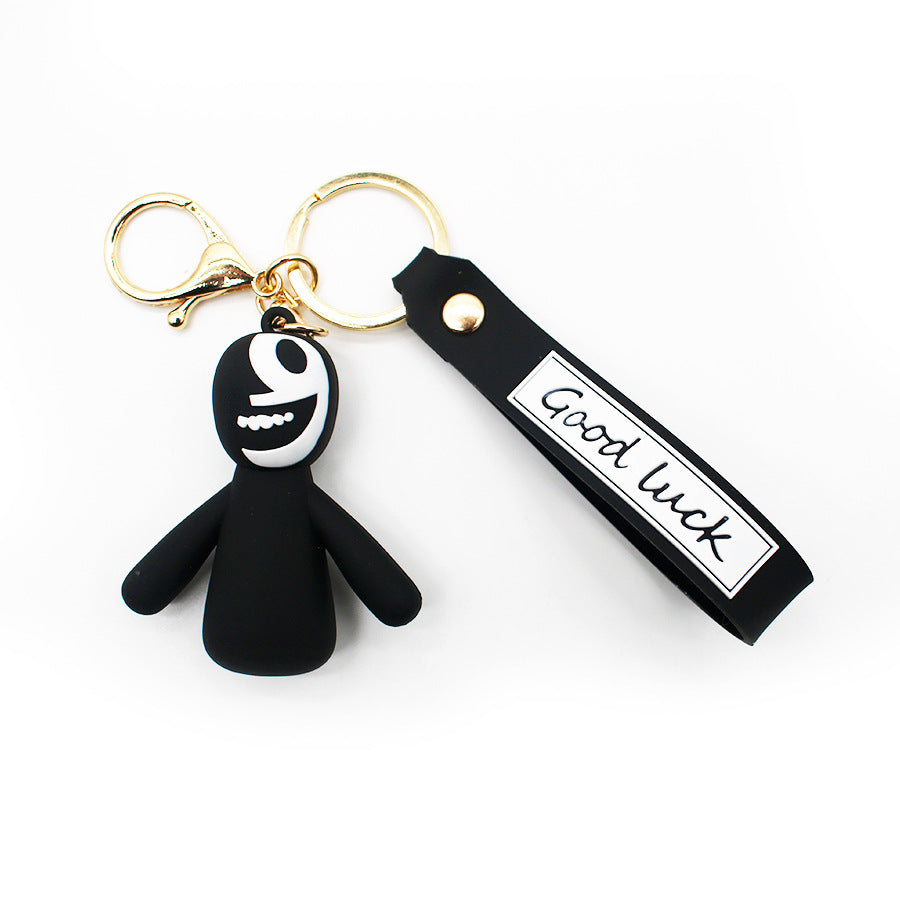 Escape from the Gate Keychain Doors Roblox Figure Game Monster Doll Pendant