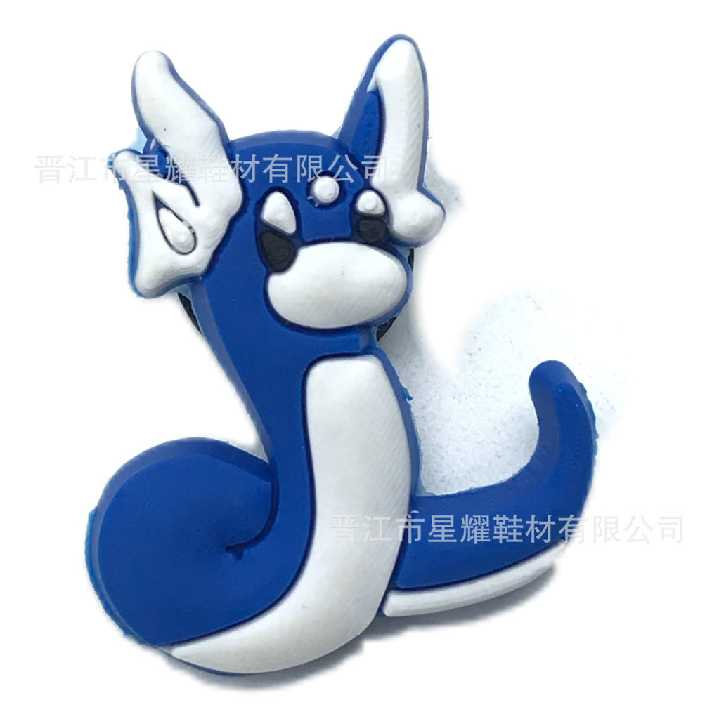 Pokémon PVC Soft Rubber Hole Shoes Decorative Buckle Hole Shoes Shoe Ornament Shoe Buckle Accessories