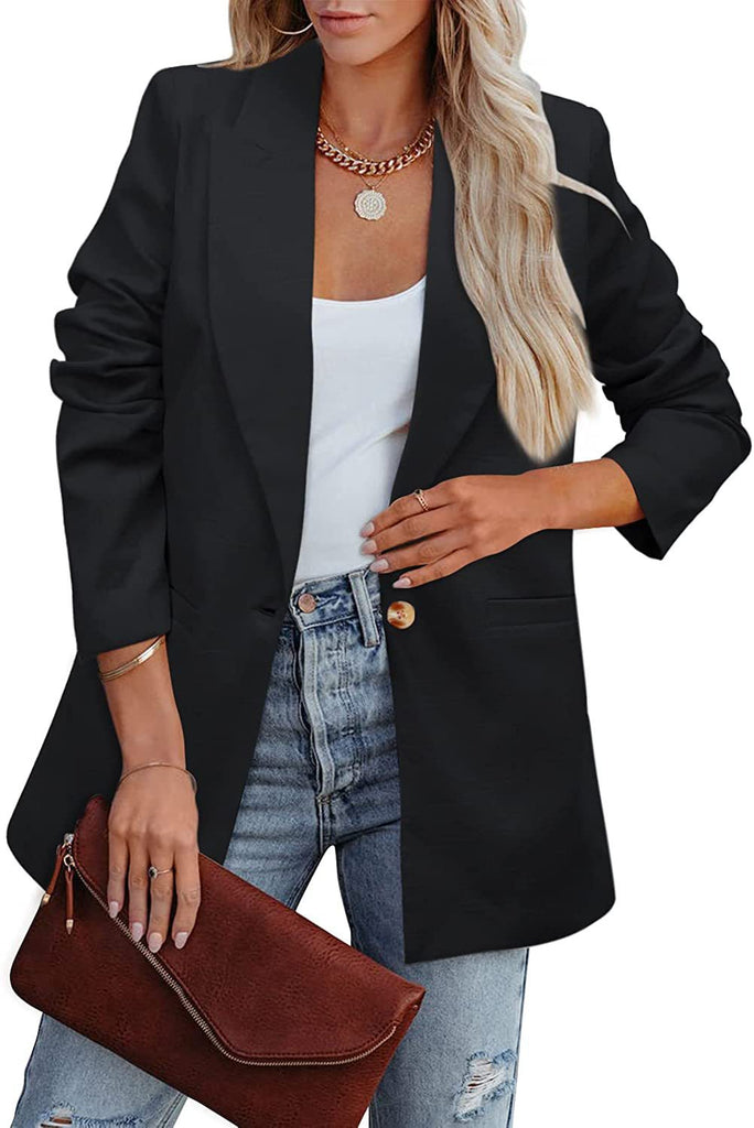 OL Temperament Professional Slim Fit Jacket Women's Clothing