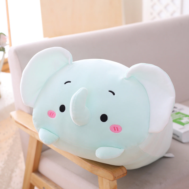 Cartoon Animal Long Pillow Plush Toy Doll Dumpling Pillow Gift Girl Cute Toy