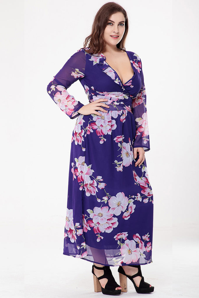 Chiffon Printed Dress