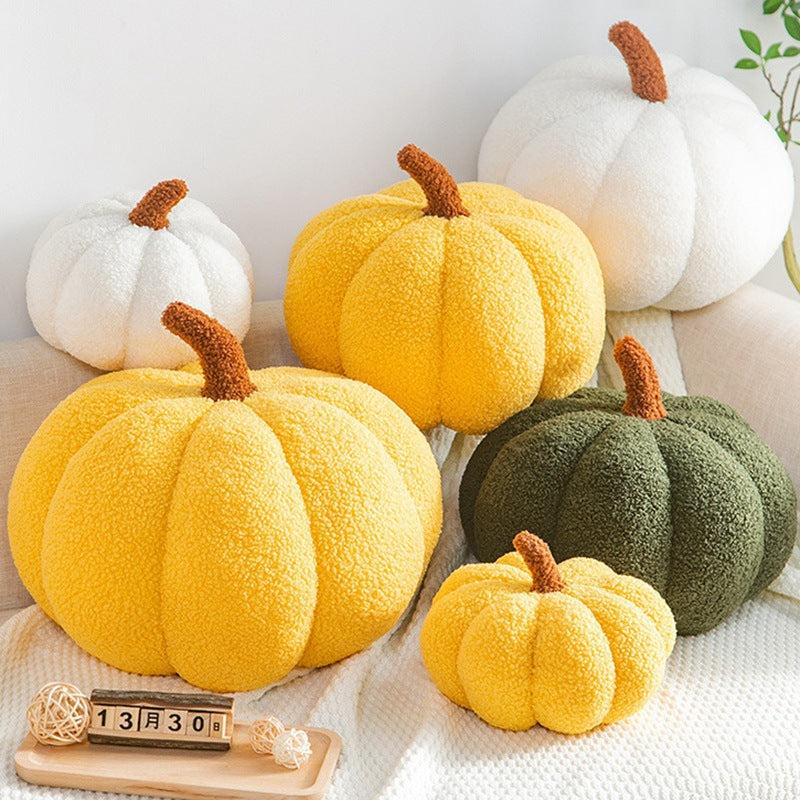 Creative Colorful Pumpkin Plush Toy Pillow Christmas Event Decoration Gift Company Event