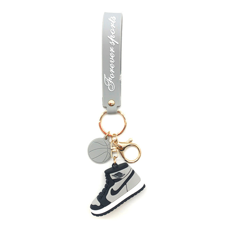 Fashion Fashion Brand AJ Shoes Keychain Personalized Three-Dimensional Simulation Sneakers Model Pendant Gift Car Backpack Hanging Ornament