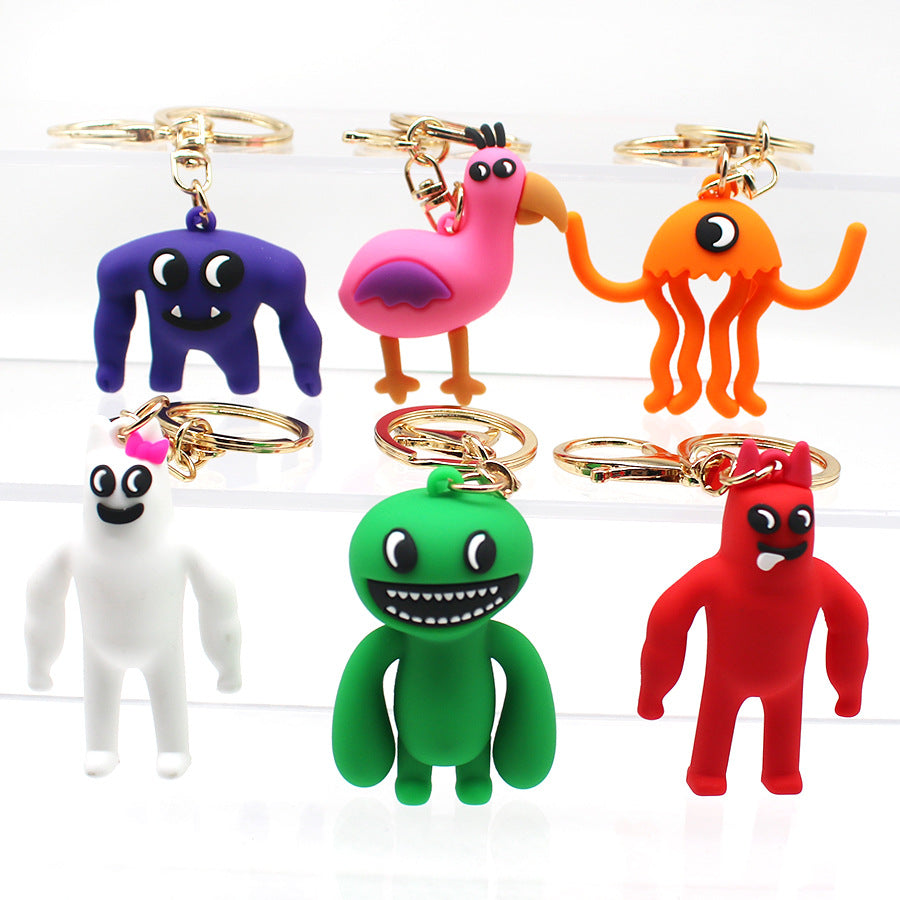 Banban Garden Keychain Garten of Banban Plush Banban Garden Surrounding the Game Doll Pendant