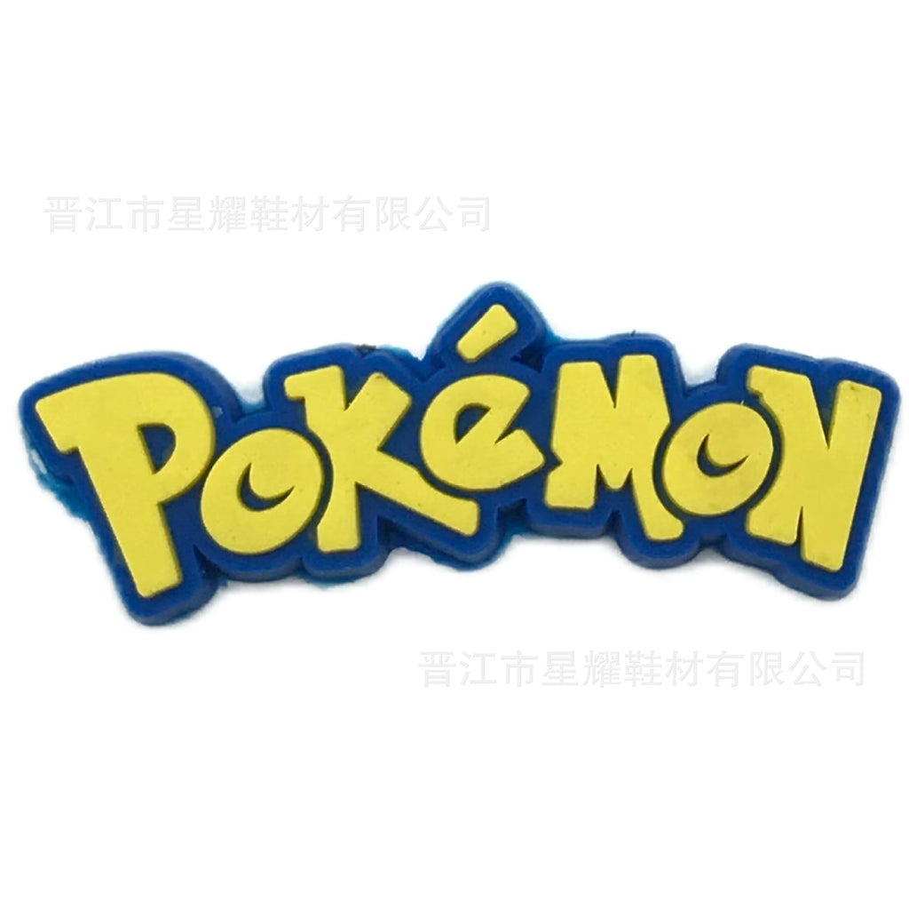 Pokémon PVC Soft Rubber Hole Shoes Decorative Buckle Hole Shoes Shoe Ornament Shoe Buckle Accessories