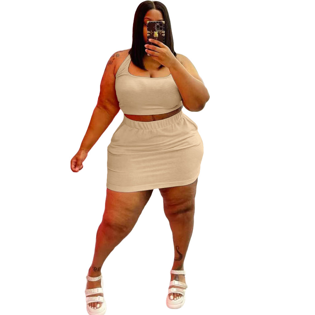 Bestseller plus Size Women's Clothing Fashion Sports Set Casual Two-Piece Suit