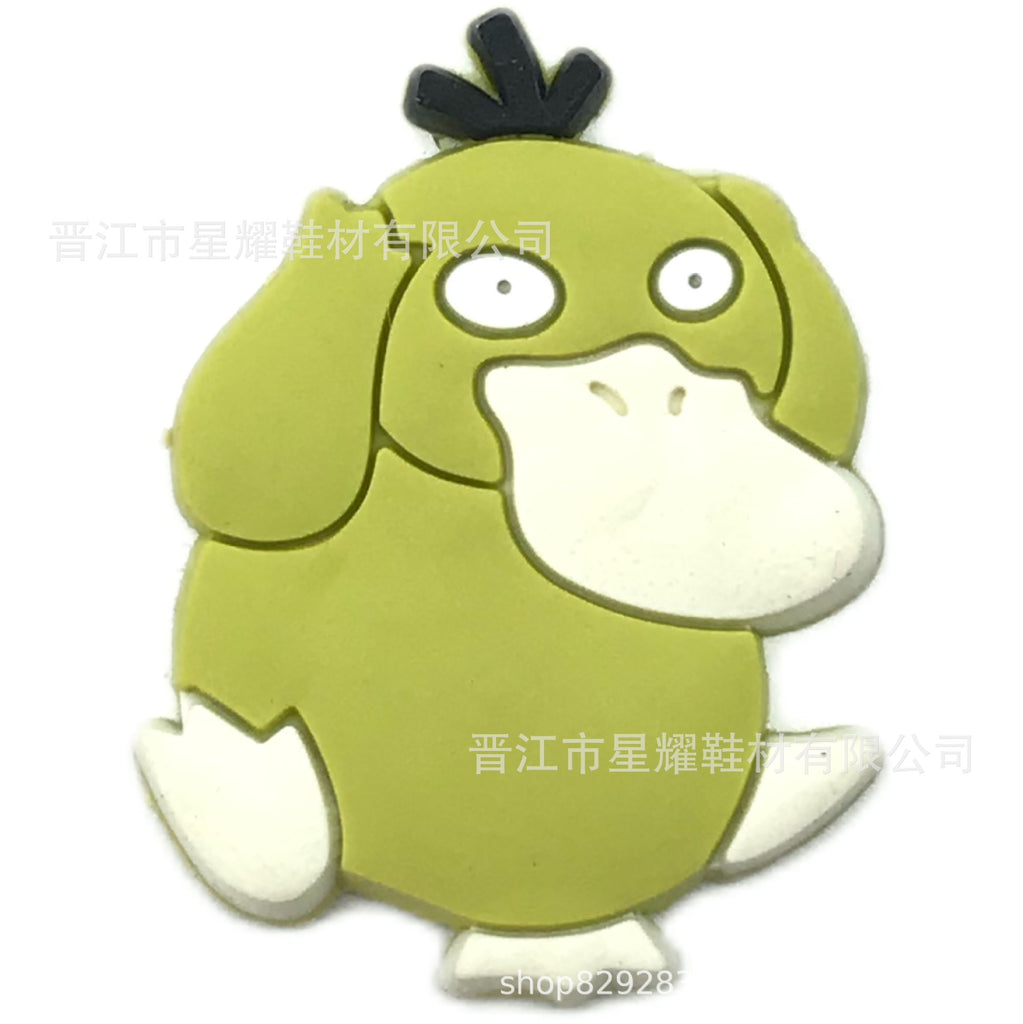 Pokémon PVC Soft Rubber Hole Shoes Decorative Buckle Hole Shoes Shoe Ornament Shoe Buckle Accessories
