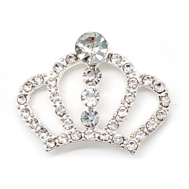 Hot 1pcs Metal jewelry Style Shoe Charms Pearl Crown Shoe Aceessories Decorations Fit women’s croc Clogs Buckle girls Gifts jibz